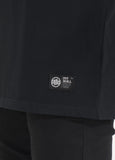 Herren T-Shirt Garment Washed SCRATCH - Schwarz