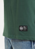 Herren T-Shirt Garment Washed SCRATCH - Grün