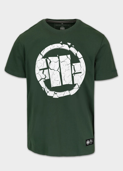 Herren T-Shirt Garment Washed SCRATCH - Grün