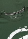 Herren T-Shirt Garment Washed SCRATCH - Grün