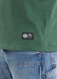 Men's T-Shirt Garment Washed SMALL LOGO - Olive Green