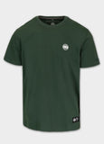Men's T-Shirt Garment Washed SMALL LOGO - Olive Green