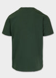 Men's T-Shirt Garment Washed SMALL LOGO - Olive Green