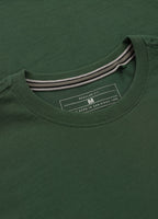Men's T-Shirt Garment Washed SMALL LOGO - Olive Green