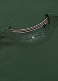 Men's T-Shirt Garment Washed SMALL LOGO - Olive Green
