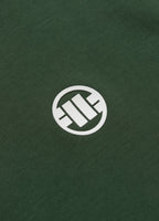 Men's T-Shirt Garment Washed SMALL LOGO - Olive Green