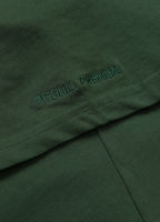 Men's T-Shirt Garment Washed SMALL LOGO - Olive Green
