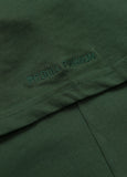 Men's T-Shirt Garment Washed SMALL LOGO - Olive Green
