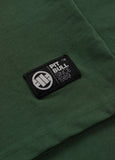 Men's T-Shirt Garment Washed SMALL LOGO - Olive Green