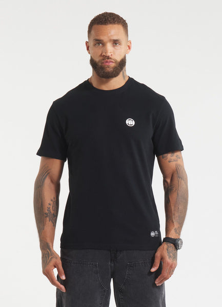 Men's T-Shirt Garment Washed SMALL LOGO - Black