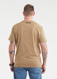 Herren T-Shirt HILLTOP - Coyote braun
