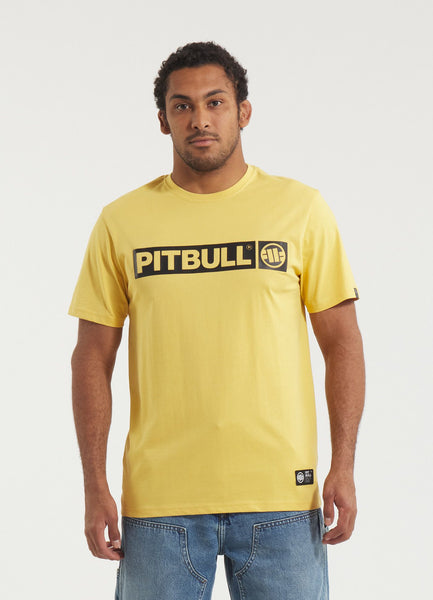 Men's T-Shirt HILLTOP - Light Yellow