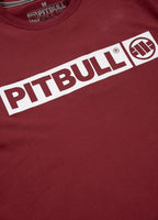 Herren T-Shirt HILLTOP - Burgunder