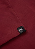 Herren T-Shirt HILLTOP - Burgunder