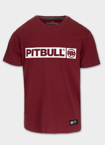 Herren T-Shirt HILLTOP - Burgunder