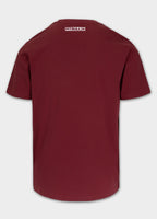 Herren T-Shirt HILLTOP - Burgunder