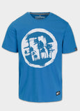 Herren T-Shirt LOGO PALMS - Blau