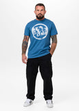 Herren T-Shirt LOGO PALMS - Blau