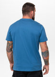 Herren T-Shirt LOGO PALMS - Blau