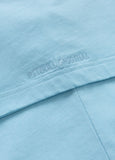 Men's Loose Fit T-Shirt GRAFFITI - Light Blue
