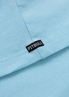 Men's Loose Fit T-Shirt GRAFFITI - Light Blue