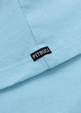 Men's Loose Fit T-Shirt GRAFFITI - Light Blue
