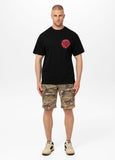 Herren T-Shirt Loose Fit GRAFFITI - Schwarz