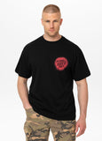 Herren T-Shirt Loose Fit GRAFFITI - Schwarz