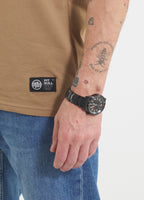 Men's T-shirt NO LOGO - Coyote brown
