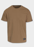 Men's T-shirt NO LOGO - Coyote brown