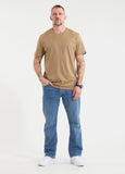 Men's T-shirt NO LOGO - Coyote brown