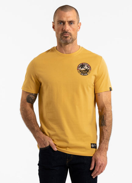 Men's T-Shirt OCEANSIDE - Light Yellow