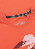 Men's T-shirt PALMS - salmon color