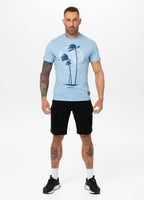 Men's T-Shirt PALMS - Light Blue