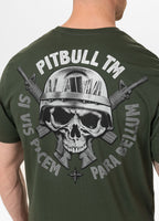 Herren T-Shirt PARA BELLUM - Dunkelgrün