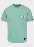Herren T-Shirt PLANET SURF - Mint