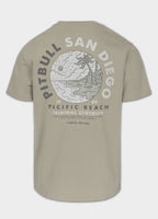 Men's T-Shirt PLANET SURF - Olive Grey