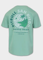 Herren T-Shirt PLANET SURF - Mint