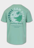 Herren T-Shirt PLANET SURF - Mint