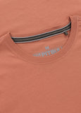 Men's T-shirt PLANET SURF - salmon color