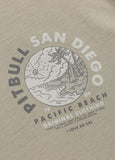 Men's T-Shirt PLANET SURF - Olive Grey