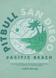 Herren T-Shirt PLANET SURF - Mint