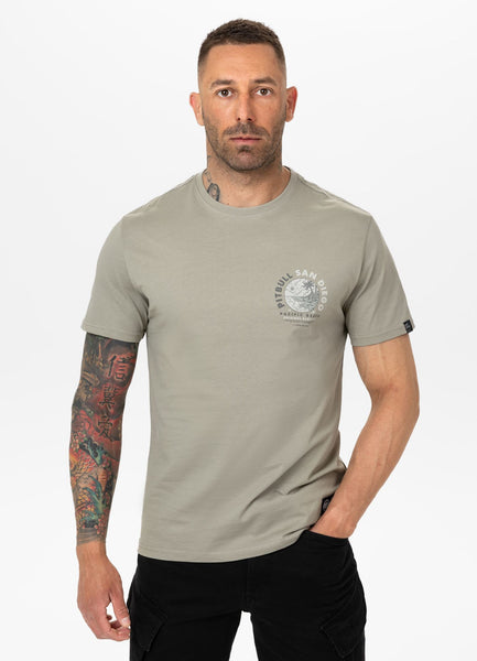 Men's T-Shirt PLANET SURF - Olive Grey
