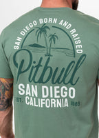Herren T-Shirt SAN DIEGO BORN - Mint