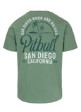 Herren T-Shirt SAN DIEGO BORN - Mint