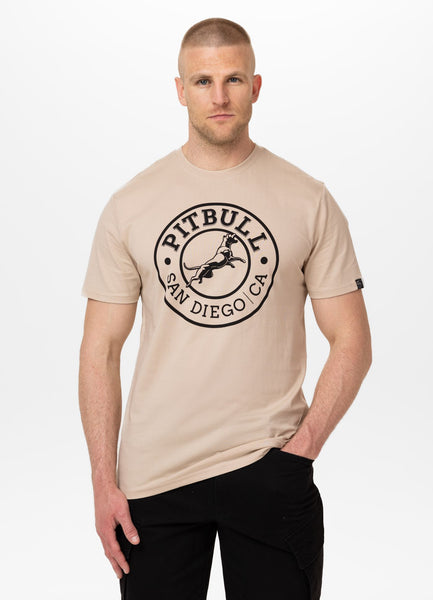 Men's T-Shirt SAN DIEGO CA - Light Sand