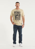 Men's T-shirt SAN DIEGO DOG - Sand