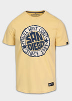 Men's T-shirt SAN DIEGO SUN - Yellow