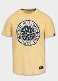 Men's T-shirt SAN DIEGO SUN - Yellow