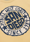 Men's T-shirt SAN DIEGO SUN - Yellow